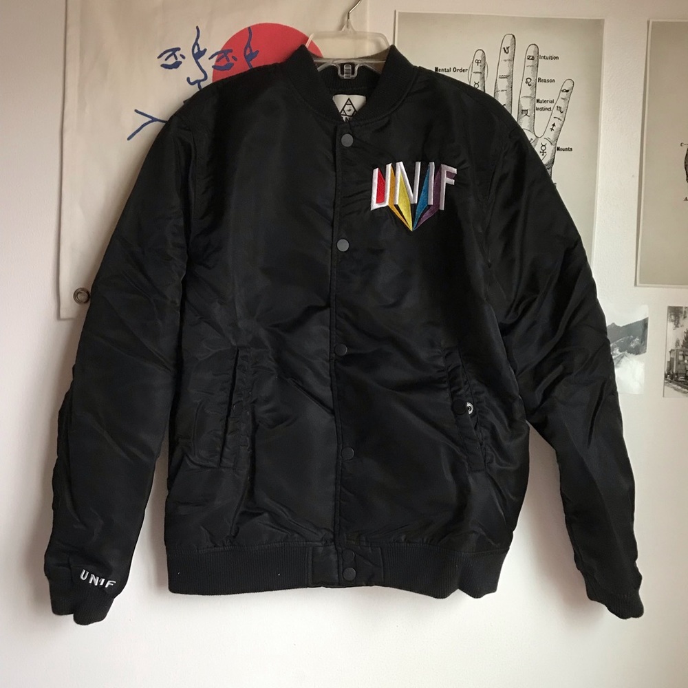 NWOT unit NBD 4 EVA bomber jacket